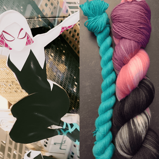 Gwen Stacy (Spider-Gwen) Sock Set